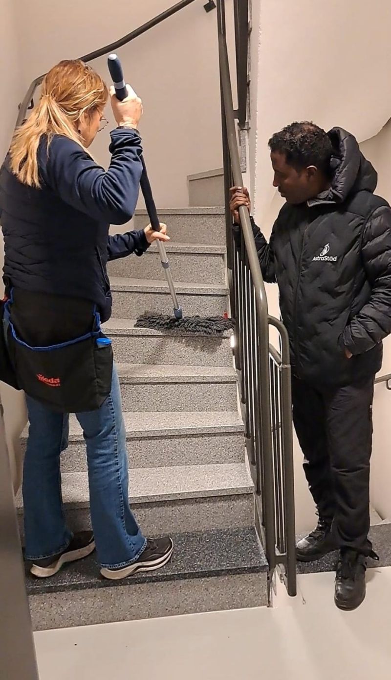 Trappstädning